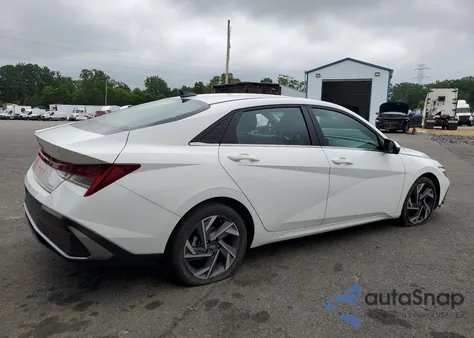 2024 Hyundai Elantra Limited из США, поврежденный, VIN KMHLP4DG0RU802783